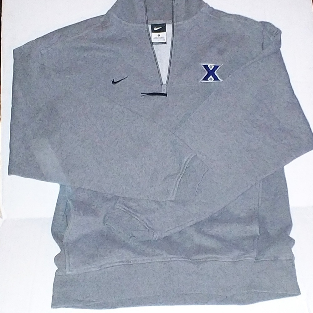 Nike Mens Pullover Sweater Gray Size Small